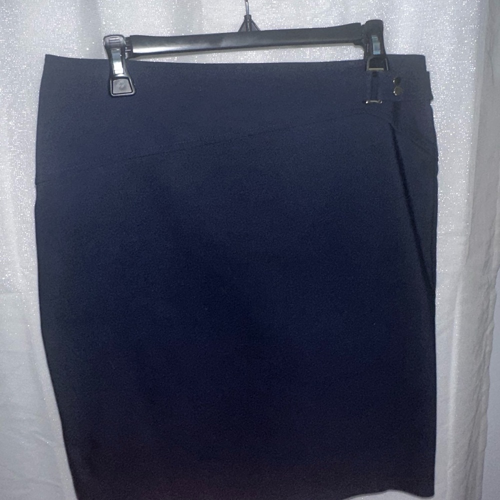 Elegant Navy Blue Women's Skirt
